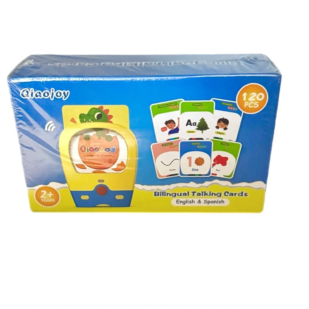 Bilingual‎ toddler talking Learning Cards  NIB, Ships next day .